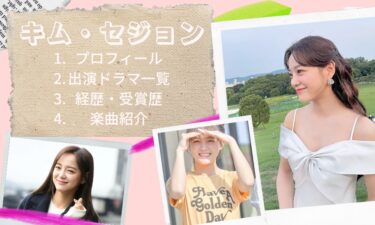 実力は本物!『キム・セジョン』プロフィール、出演ドラマ、楽曲、経歴を徹底解説!!