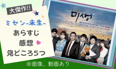 社会人は必見!!大傑作の韓国ドラマ『ミセン』見どころ⑤選&感想!名言も紹介