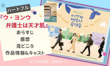 『ウ・ヨンウ弁護士は天才肌』がヤバ面白い!!感想、キャスト、“見どころ”を紹介