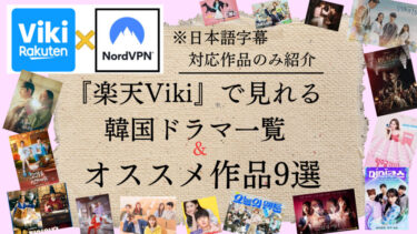 楽天Vikiで見れる“日本語字幕付き”韓国ドラマ作品の一覧＆オススメ９選【2023年(随時更新)】